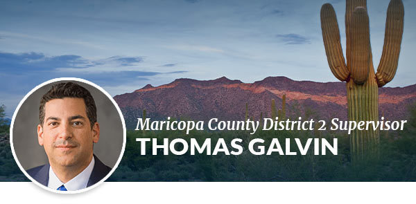 Thomas Galvin Elected As Maricopa County Supervisor For District 2
