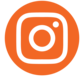orange instagram icon 