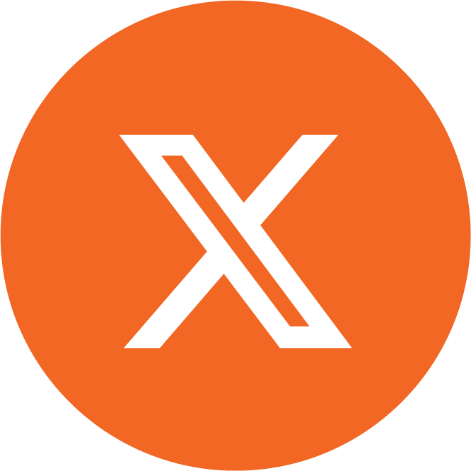 icon Twitter-X Orange Circle