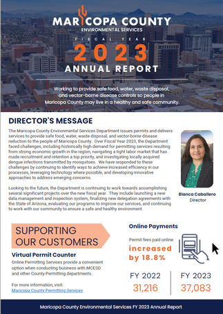 Fiscal Year 2023 MCESD Annual Report