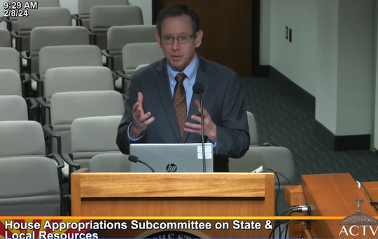 CSA Presentation at the Legislature