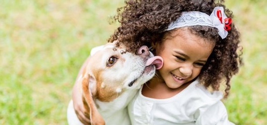 Dog is a Kids Best Friend