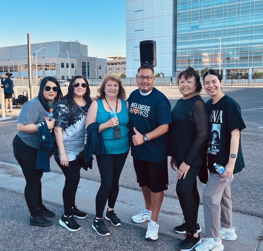 Walk to Chase Field