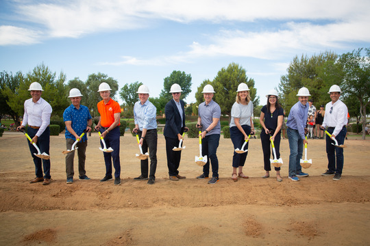 Mesa Gateway Library groundbreaking