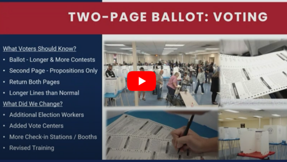 2 page ballot
