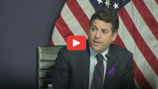 Supervisor Galvin Remarks on Homeland Security Funding 