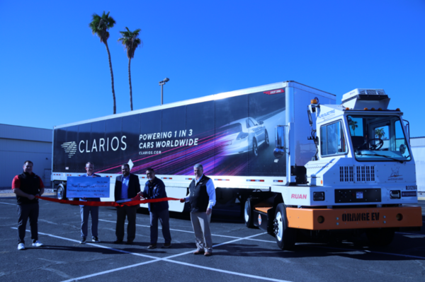 Ribbon cutting event photo