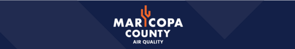 Maricopa County Air Quality logo header