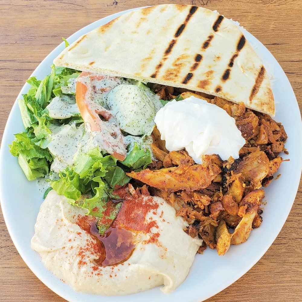 Haji Baba's Chicken Shawarma Plate