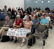 Thank you to all who came to support our MCSO staff!