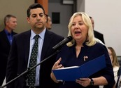 I was proud to speak alongside my fellow board member, Debbie Lesko