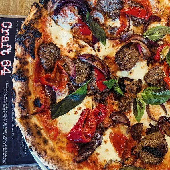 Craft 64 is known for one of the best slices of pizza in the country!