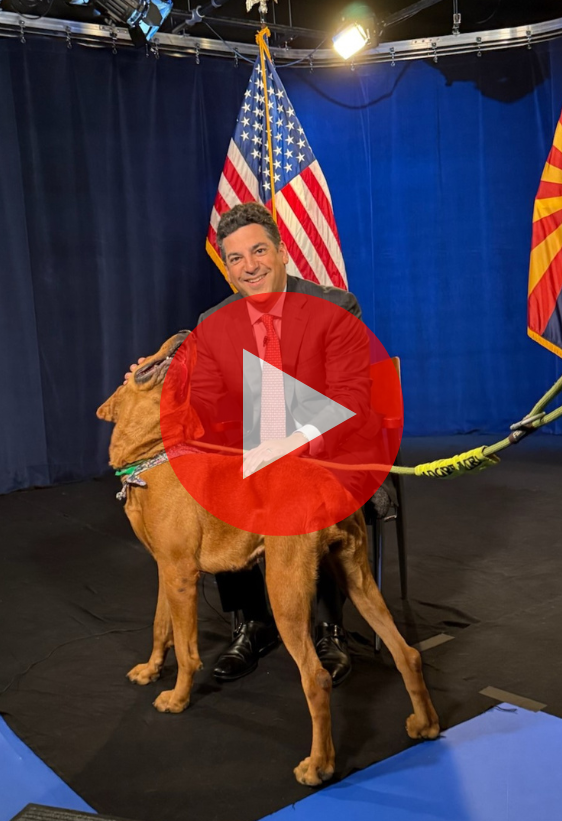 I had a great time filming Paw-litics with my co-host, Butterfly!