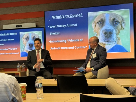 Thanks for having me, Valley Partnership!