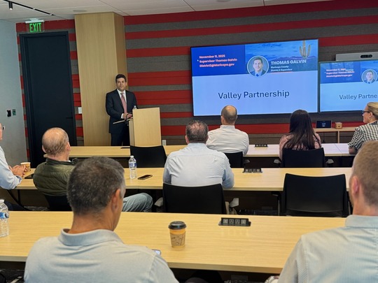 It was great speaking to the folks at Valley Partnership!
