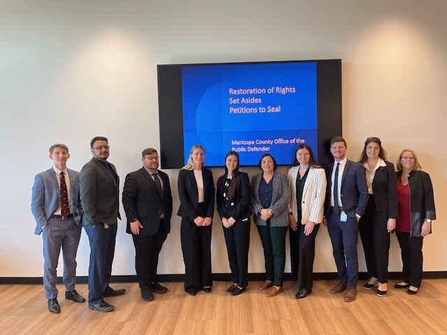 Restoration of Rights Event