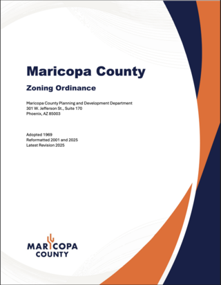 Maricopa County Zoning Ordinance