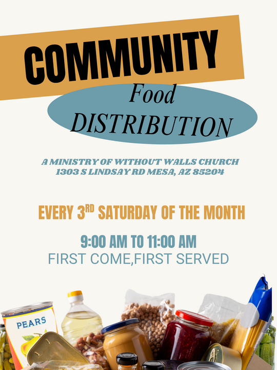 Thank you to the A Ministry Without Walls Church!