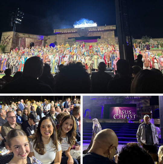 My team loved attending the incredible Mesa Easter Pageant!