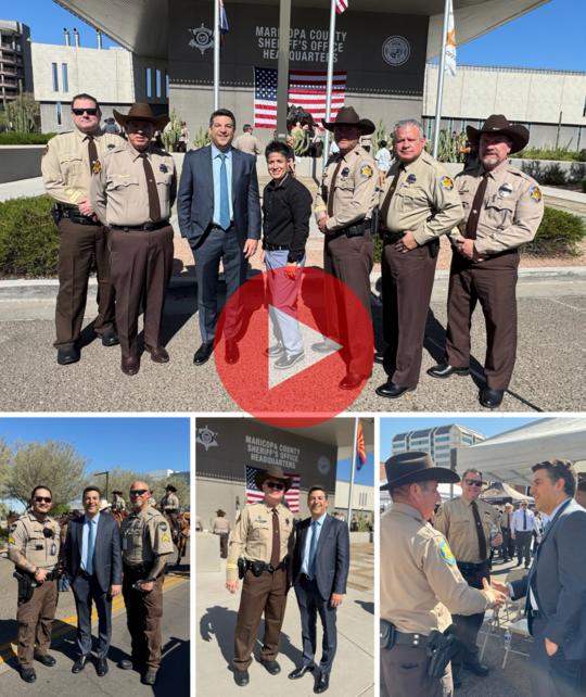 God bless the brave men and women of the Maricopa County Sheriff's Office.