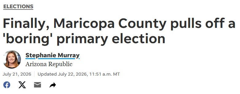 Our successful primary was in large thanks to our fantastic election workers and voters like you!