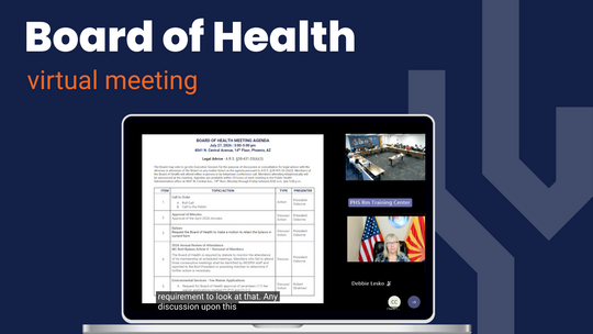 Board of Health Meeting