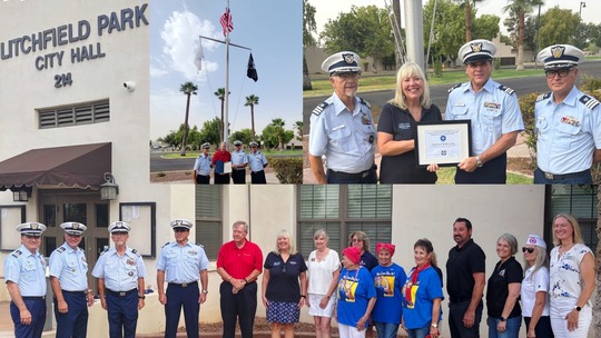 Coast Guard Flag Ceremony Litchfield Park