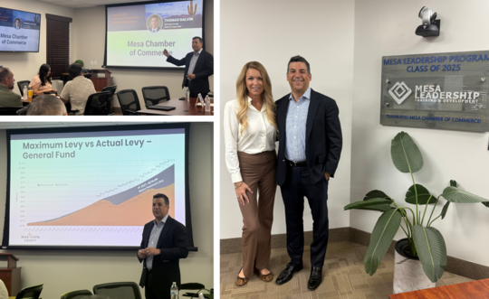 Thank you for having me, Mesa Chamber!