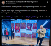 You can see my viral tweet on ESPN by clicking here!