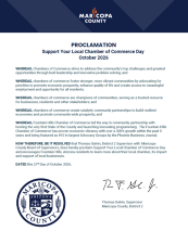 I encourage you to celebrate your local Chambers of Commerce and all they do!