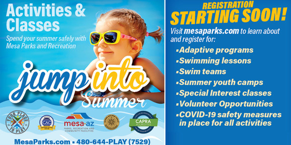Parks summer registration