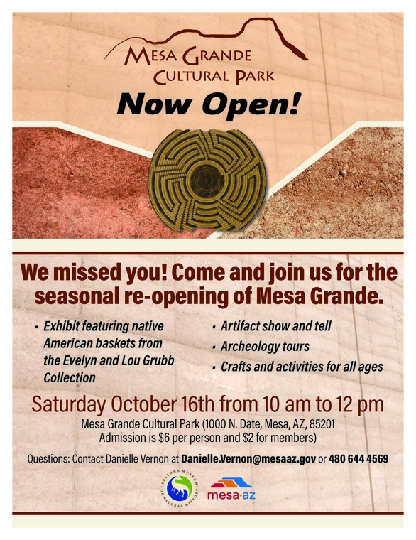 Mesa Grande reopening