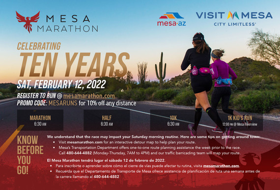 Mesa Marathon 2022
