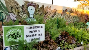 Community Bed at MUG