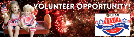 Volunteer Opportunity at Arizona Celebration of Freedom