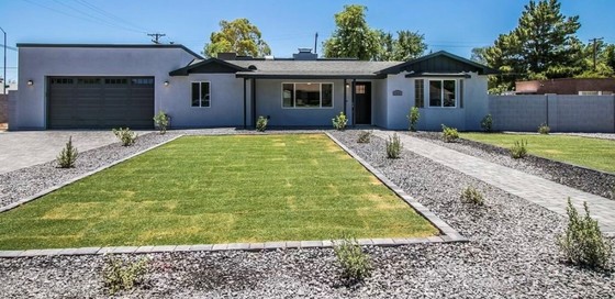 Grass to Xeriscape Before 2