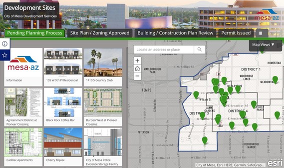 Development Sites in Mesa