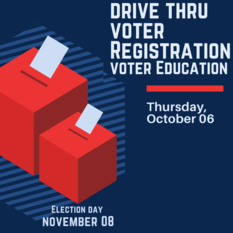 Drive-Thru Voter Registration