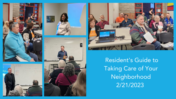 Recap Resident's Guide to Taking Care of Your Neighborhood 3-21-2023