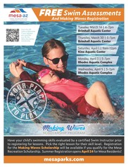 swim assessment flyer