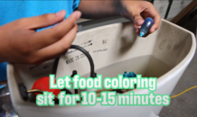 Toilet leak detection