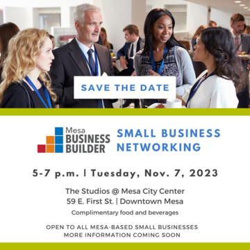 MBB Small Business Network Event Nov