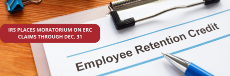 IRS ERC Moratorium