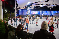 Winter Wonderland Ice Rink at Merry Main Street