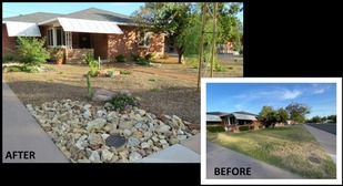 Xeriscape Before and After