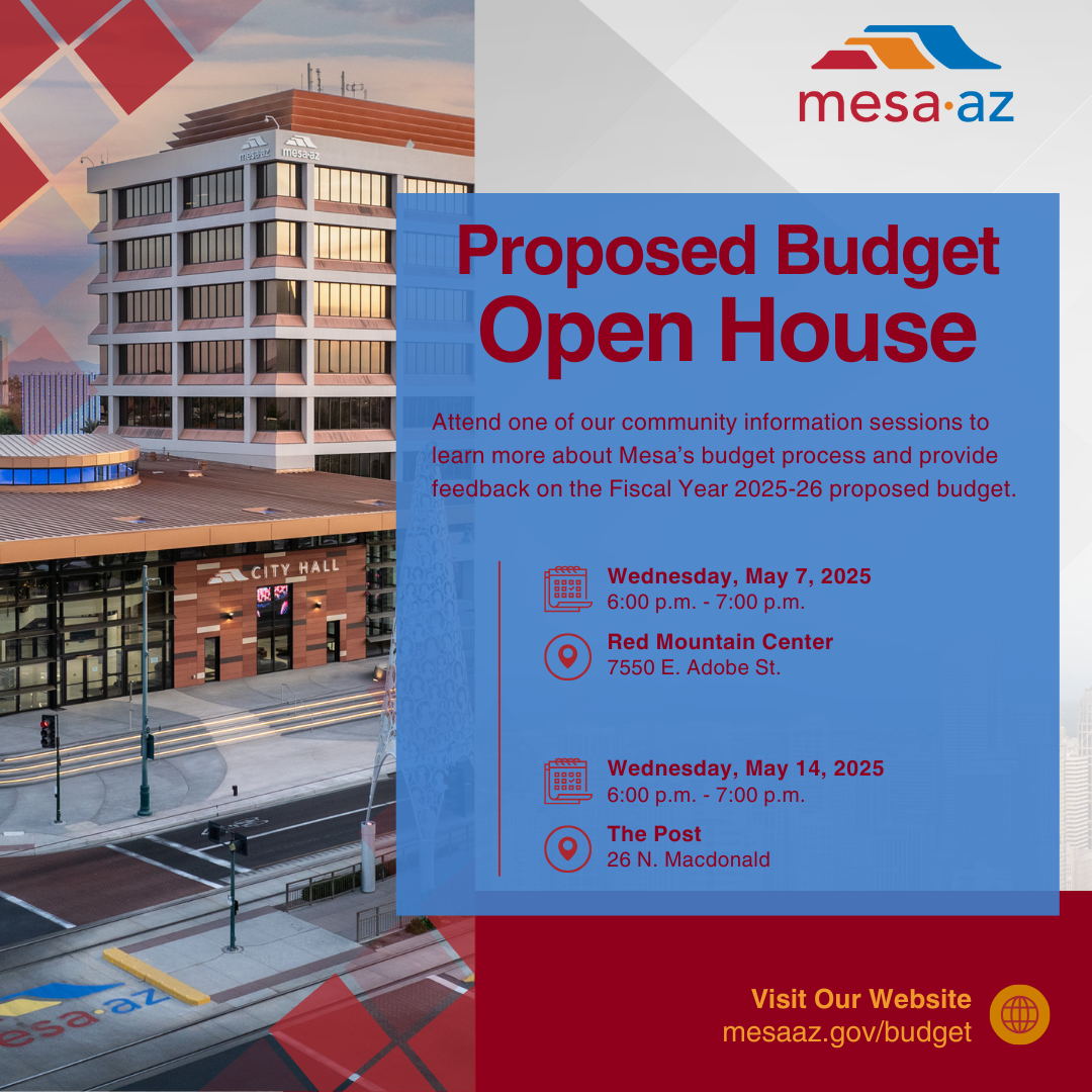 Budget Open House Invite