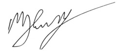 CM Adams electronic signature