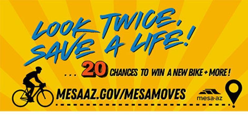 City of Mesa Launches MesaMoves Look Twice Challenge