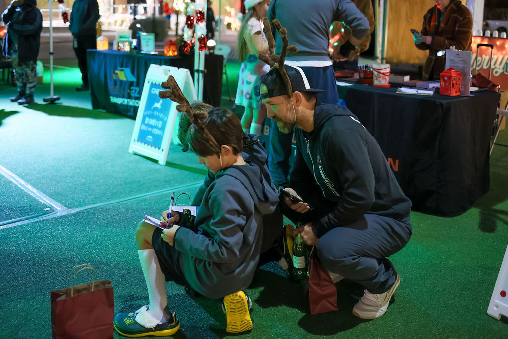 Reindeer Roll and Stroll