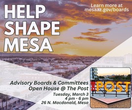 board and committee open house